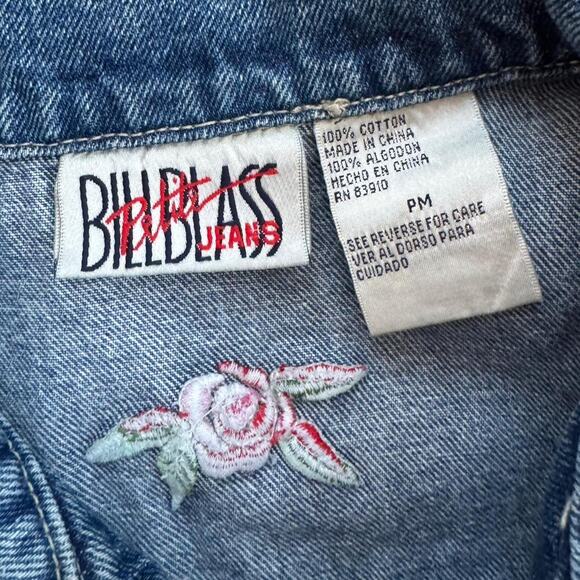 90's Bill Blass Denim Vest - Picture 5 of 5